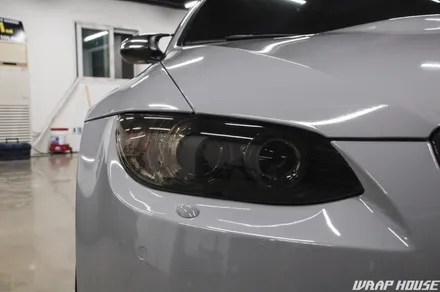 BMW E92 M3 나르도 그레이 전체랩핑 시공[김포+수입차+카스킨+시멘트+쿨그레이+3M][랩하우스] / 김포시 양촌읍
