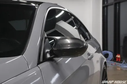 BMW E92 M3 나르도 그레이 전체랩핑 시공[김포+수입차+카스킨+시멘트+쿨그레이+3M][랩하우스] / 김포시 양촌읍