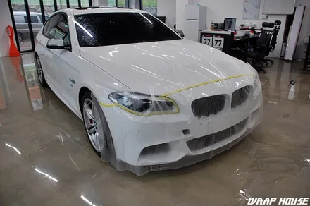 BMW M550D 앞범퍼 PPF시공기[김포수입차PPF][김포랩하우스] / 김포시 양촌읍