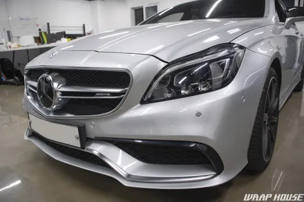 벤츠 CLS 63AMG 사틴블랙 전체랩핑[김포+수입차+랩핑+카스킨+튜닝파츠][랩하우스] / 김포시 양촌읍