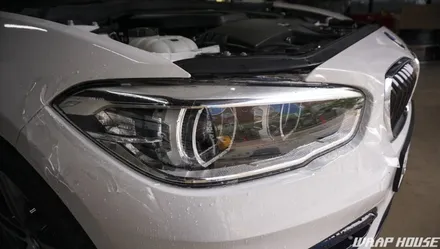 BMW 118D 헤드라이트+트렁크리드 생활보호 PPF 패키지 시공[김포PPF시공전문업체][랩하우스] / 김포시 양촌읍