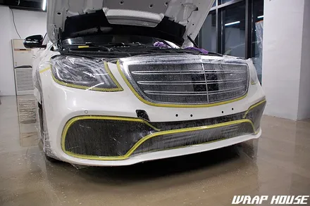 벤츠 S63 AMG 전체PPF 시공기[김포PPF전문점][랩하우스] / 김포시 양촌읍