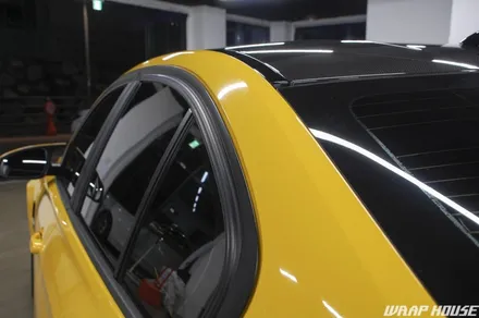 BMW F80 M3 옐로우 페인트워크 에디션 전체랩핑 시공[김포+수입차+랩핑+카스킨+PPF+생활보호+신차+패키지][랩하우스] / 김포시 양촌읍