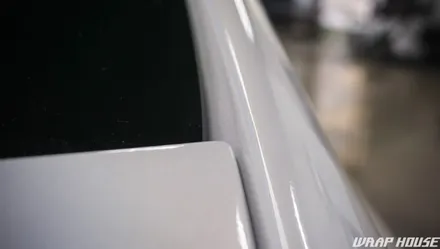 벤츠 C63 AMG 고스트 펄(홀로그램) 전체랩핑+그릴랩핑+커스텀 크롬데칼 시공[김포카스킨전문업체][랩하우스] / 김포시 양촌읍