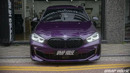 BMW M135I 신차 전체PPF 시공(프리즘 트와일라잇 퍼플 에디션)[김포PPF][랩하우스] / 김포시 양촌읍