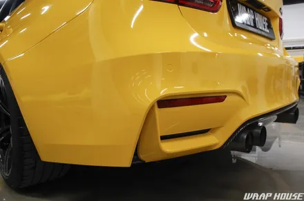 BMW F80 M3 옐로우 페인트워크 에디션 전체랩핑 시공[김포+수입차+랩핑+카스킨+PPF+생활보호+신차+패키지][랩하우스] / 김포시 양촌읍