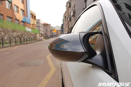 BMW E92 M3 사이드미러 카본랩핑[김포랩핑][랩하우스] / 김포시 양촌읍