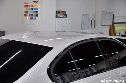 BMW 320D 루프스킨[김포수입차랩핑][김포루프스킨][김포랩하우스] / 김포시 양촌읍