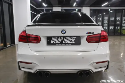 BMW F80 M3 옐로우 페인트워크 에디션 전체랩핑 시공[김포+수입차+랩핑+카스킨+PPF+생활보호+신차+패키지][랩하우스] / 김포시 양촌읍