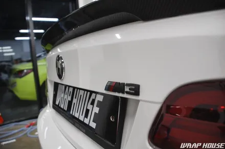 BMW E92 M3 나르도 그레이 전체랩핑 시공[김포+수입차+카스킨+시멘트+쿨그레이+3M][랩하우스] / 김포시 양촌읍