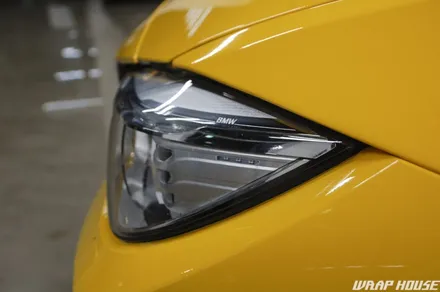 BMW F80 M3 옐로우 페인트워크 에디션 전체랩핑 시공[김포+수입차+랩핑+카스킨+PPF+생활보호+신차+패키지][랩하우스] / 김포시 양촌읍