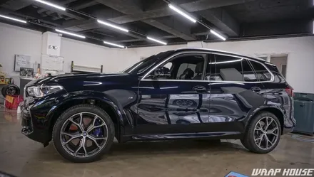 BMW X5(G05) 에이버리 사틴블랙 전체랩핑 시공[김포자동차랩핑 전문업체][랩하우스] / 김포시 양촌읍