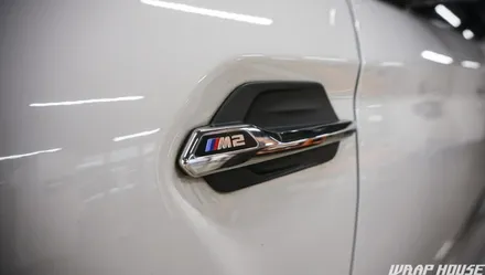 BMW F87 M2 유광카본 루프스킨 시공[김포카스킨전문업체][랩하우스] / 김포시 양촌읍