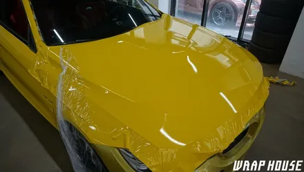 BMW M4 전체랩핑 3M 글로스 브라이트 옐로우 랩핑 , 김포전체랩핑 김포BMW랩핑 M4전체랩핑 + 김포카스킨 + 김포랩핑샵 + 김포전체PPF + 김포BMW랩핑전문업체 / 김포시 양촌읍