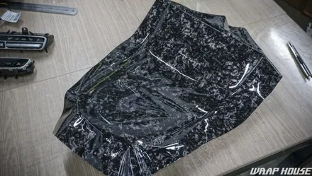 E350 그릴테두리 랩핑 , 센터페시아 포지드카본 랩핑 [김포카스킨,김포전체랩핑,김포부분랩핑,포지드카본랩핑,포지드카본,김포랩핑샵,김포랩하우스,랩하우스] / 김포시 양촌읍