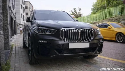 BMW X5(G05) 에이버리 사틴블랙 전체랩핑 시공[김포자동차랩핑 전문업체][랩하우스] / 김포시 양촌읍