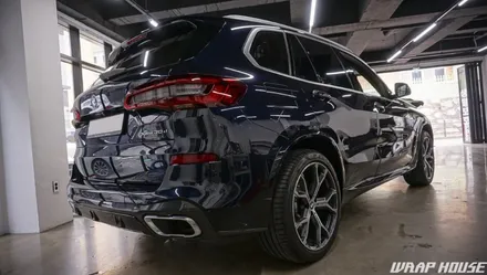 BMW X5(G05) 에이버리 사틴블랙 전체랩핑 시공[김포자동차랩핑 전문업체][랩하우스] / 김포시 양촌읍