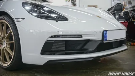 포르쉐 718 박스터 GTS 4.0 앞범퍼PPF 시공[김포PPF][랩하우스] / 김포시 양촌읍