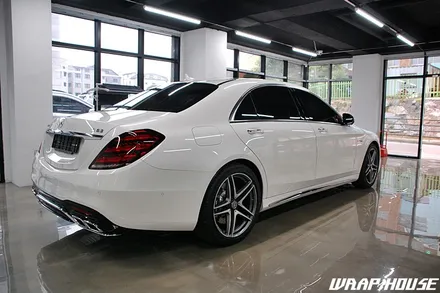 벤츠 S63 AMG 전체PPF 시공기[김포PPF전문점][랩하우스] / 김포시 양촌읍