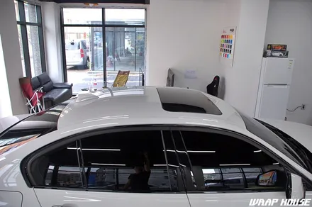 BMW 320D 루프스킨[김포수입차랩핑][김포루프스킨][김포랩하우스] / 김포시 양촌읍