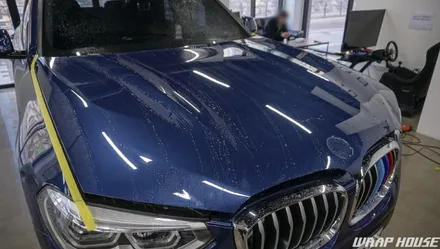BMW X3 본넷+헤드라이트 PPF 보호필름 시공[김포 생활보호 PPF 시공전문업체][랩하우스] / 김포시 양촌읍