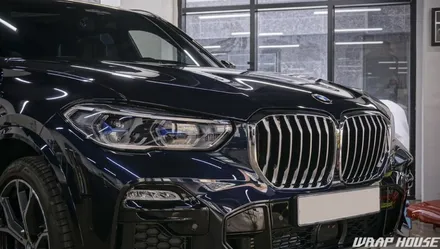 BMW X5(G05) 에이버리 사틴블랙 전체랩핑 시공[김포자동차랩핑 전문업체][랩하우스] / 김포시 양촌읍