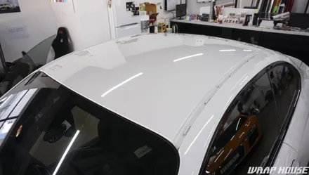 BMW F87 M2 유광카본 루프스킨 시공[김포카스킨전문업체][랩하우스] / 김포시 양촌읍