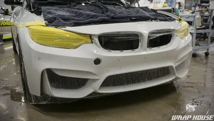 BMW F82 M4 컴패티션 전면스포츠패키지+카본루프+생활보호PPF 시공기[김포PPF시공전문업체][랩하우스] / 김포시 양촌읍