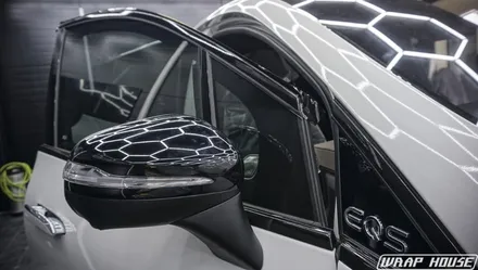 벤츠 EQS SUV LB볼케닉그레이 전체랩핑 시공[김포랩핑][랩하우스] / 김포시 양촌읍