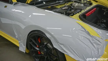 포르쉐 911 카레라 4 gts 3M 유광스톰그레이 전체랩핑[김포랩핑][랩하우스] / 김포시 양촌읍