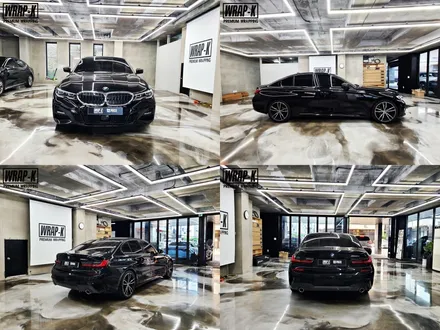 덕양구향동랩핑 bmw 3시리즈 320d 락그레이 전체랩핑 / 고양 덕양구