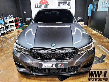 일산루프스킨 BMW 330i 3M 3시리즈 랩핑 시공 완료 / 고양 덕양구