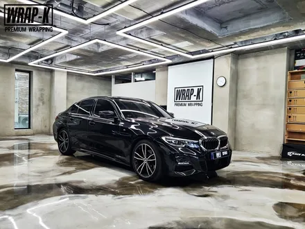 덕양구향동랩핑 bmw 3시리즈 320d 락그레이 전체랩핑 / 고양 덕양구