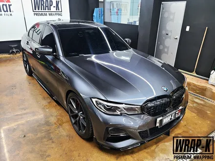 일산루프스킨 BMW 330i 3M 3시리즈 랩핑 시공 완료 / 고양 덕양구