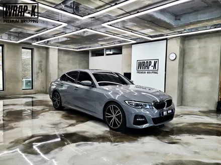 덕양구향동랩핑 bmw 3시리즈 320d 락그레이 전체랩핑 / 고양 덕양구