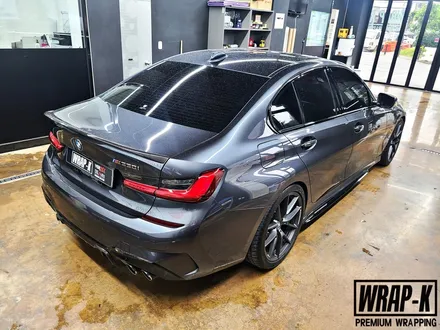 일산루프스킨 BMW 330i 3M 3시리즈 랩핑 시공 완료 / 고양 덕양구