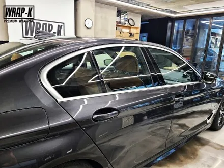 BMW 5시리즈 G30 520i 크롬죽이기 랩핑으로 튜닝효과 / 고양 덕양구