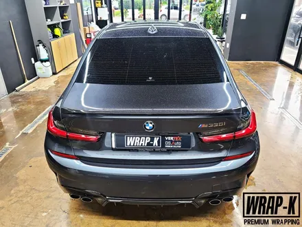 일산루프스킨 BMW 330i 3M 3시리즈 랩핑 시공 완료 / 고양 덕양구