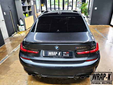 일산루프스킨 BMW 330i 3M 3시리즈 랩핑 시공 완료 / 고양 덕양구