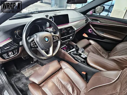 덕양 BMW 520d 자동차 실내 튜닝, 카본 랩핑으로 드레스업 / 고양 덕양구