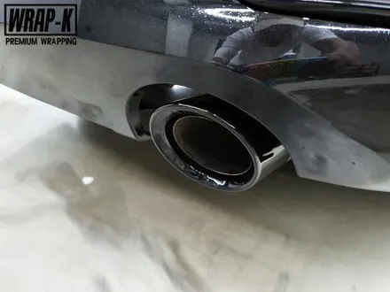 김포 BMW 3시리즈 320d 크롬죽이기를 통한 그릴 머플러까지 크롬 랩핑 완벽구현 / 경기 고양 덕양