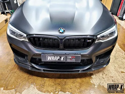 BMW M5 부분랩핑 시공은 고양시랩핑 1인 시공전문 랩케이와 / 경기 고양 덕양