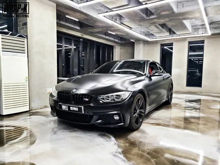 랩핑보험처리 bmw 4시리즈 428i 범퍼 휀다 랩핑사고처리 / 고양 덕양구