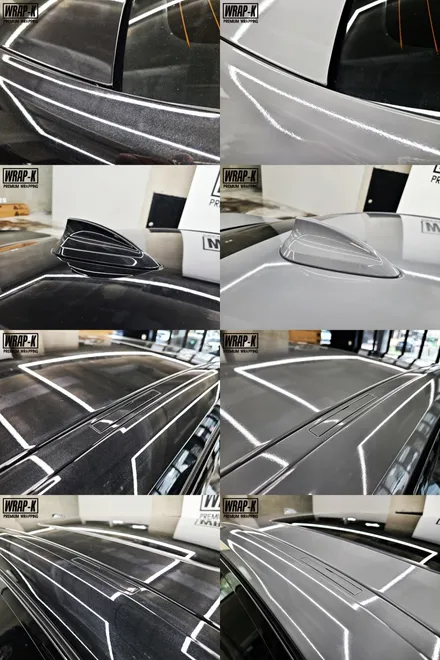 덕양구향동랩핑 bmw 3시리즈 320d 락그레이 전체랩핑 / 고양 덕양구