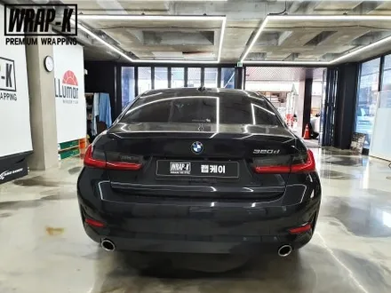김포 BMW 3시리즈 320d 크롬죽이기를 통한 그릴 머플러까지 크롬 랩핑 완벽구현 / 경기 고양 덕양