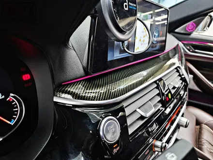덕양 BMW 520d 자동차 실내 튜닝, 카본 랩핑으로 드레스업 / 고양 덕양구