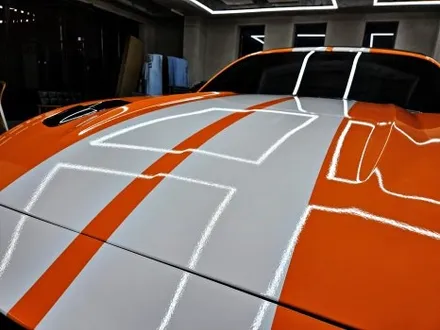 머스탱 쉘비 gt500 바이퍼라인 휠도색  강서구 랩핑 튜닝 / 경기 고양 덕양
