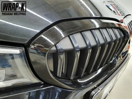 김포 BMW 3시리즈 320d 크롬죽이기를 통한 그릴 머플러까지 크롬 랩핑 완벽구현 / 경기 고양 덕양