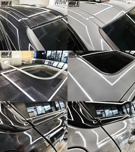 덕양구향동랩핑 bmw 3시리즈 320d 락그레이 전체랩핑 / 고양 덕양구