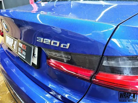 일산에서 BMW 320d 전체랩핑 메탈릭블랙 시공 소개합니다 / 경기 고양 덕양